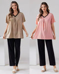 Minimal Polka Dot Lounge Night Suit For Wome