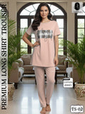 Premium  Cotton Jersey Night Suit for Women