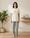 Sage Blossom Pajama Set